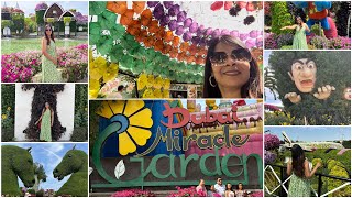 Dubai second day hum kha kha ghoome ll dubai miracle garden review ll dubai miracle garden ll