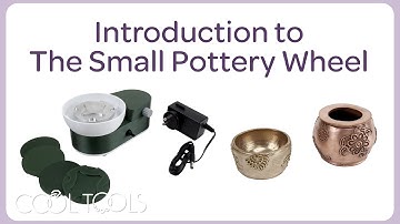 Cool Tools | Introduction to The Small Pottery Wheel | Throw Metal Clay on a Mini Pottery Wheel