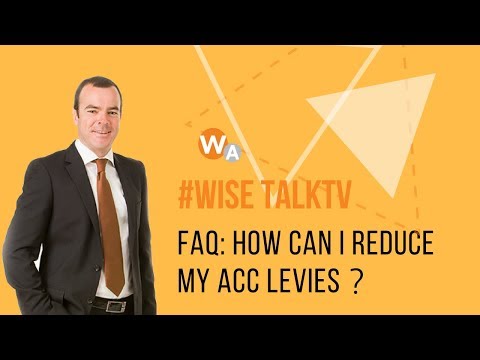 FAQ： How Can I Reduce My ACC levies？