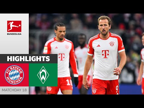 Bayern Munich Werder Bremen Goals And Highlights