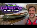 Genius| A Canoe made from Plywood! - Why doesn't everyone know about this!!! (Part 1)