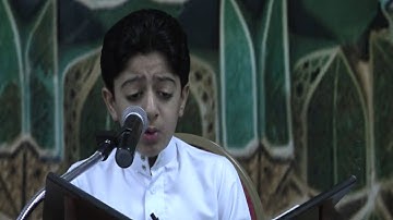 مشاركة القارئ محمد ياسين حبيل في ملتقى الذكر الحكيم القرآنيّ   28 08 2015