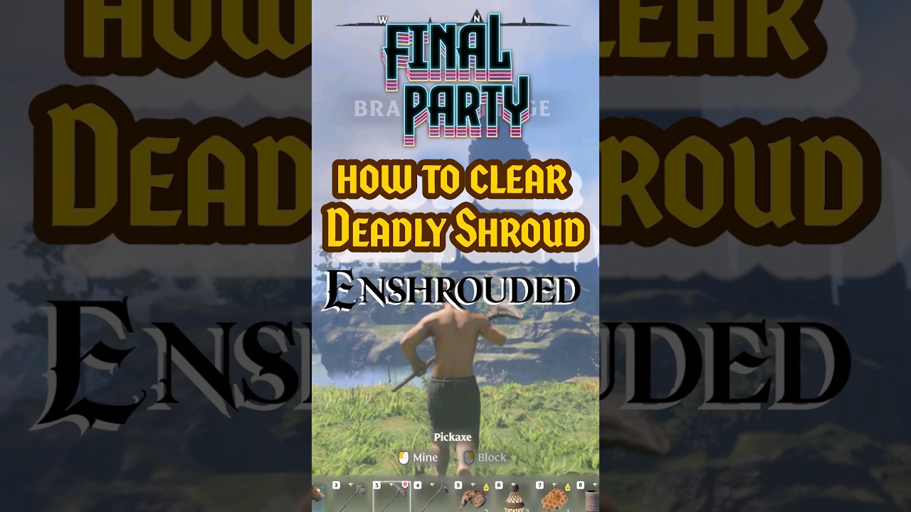 how to clear the Deadly Shroud in Enshrouded #enshrouded
