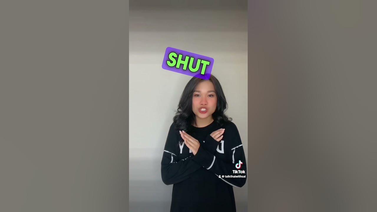 how-to-say-shut-up-in-thai-youtube