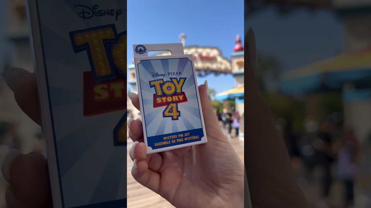 TOY STORY pin blind box at DISNEYLAND 