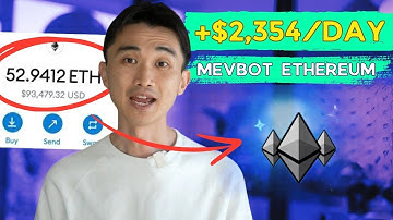 How to Make $2,354 DAY with Crypto Trading Bot on Ethereum Mev Bot 1080p