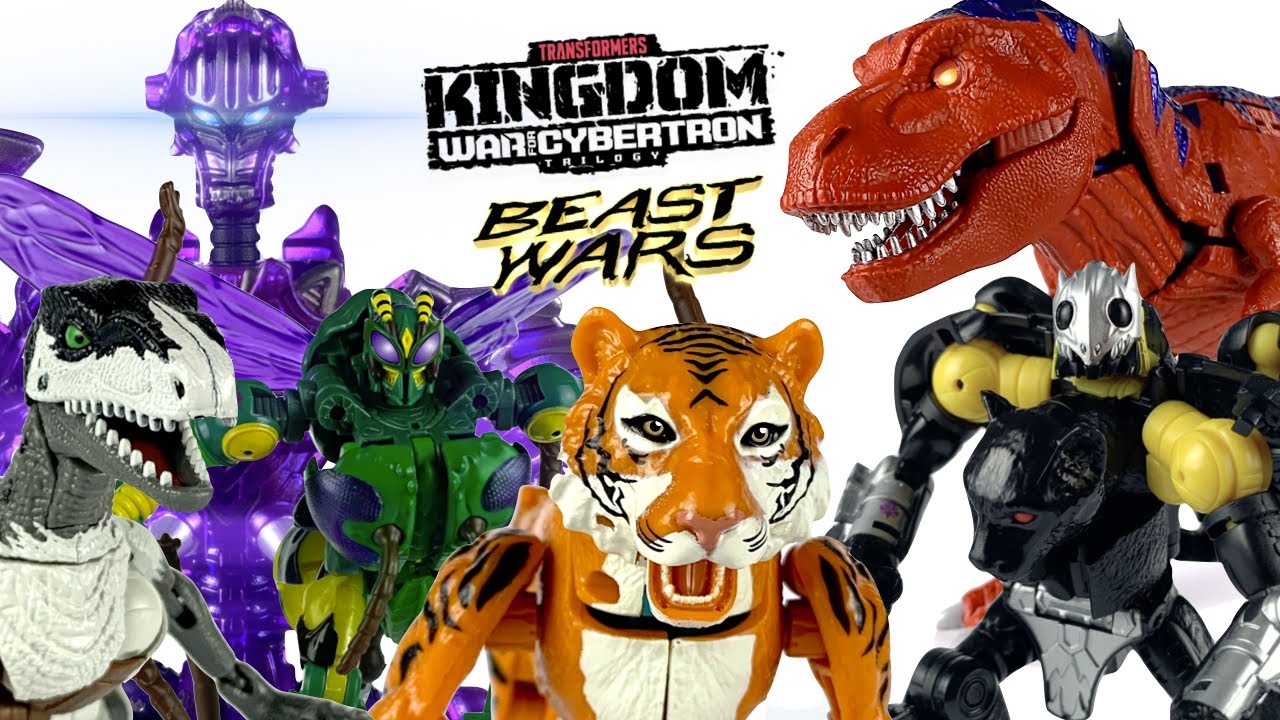 Transformers WFC Kingdom Stop Motion Compilation Volume 3 Beast Wars