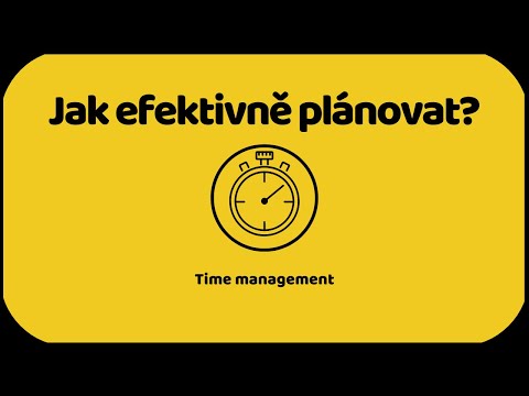 Video: Time Management Pro Lajdáky