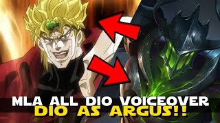 MLBB ANIME VOICEOVERS ALL DIO VA ARGUS DIALOGUES! | MOBILE LEGENDS ANIME ADVENTURE!