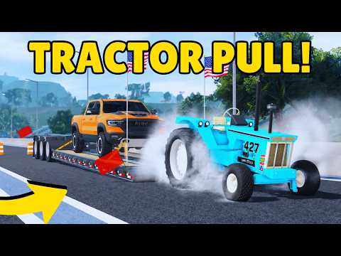 I Built the ULTIMATE Drag Tractor and Took It Tractor Pulling! (APM)