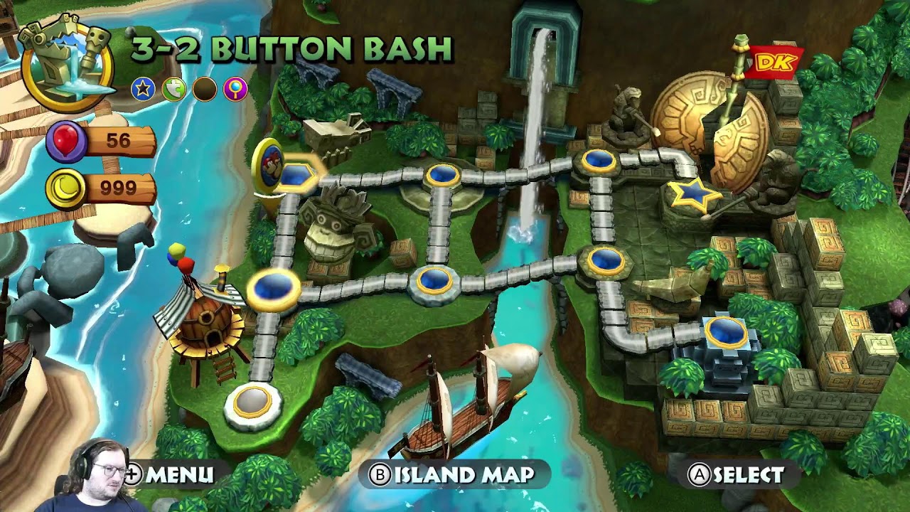 Donkey Kong Country Returns HD, Stream 12 – Mirror Mode 3, Ruins
