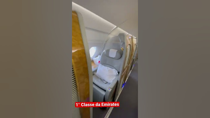 Como é a 1° classe da Emirates, com Lounge bar ✈️ #avião #aviao #emirates #a380 #businessclass