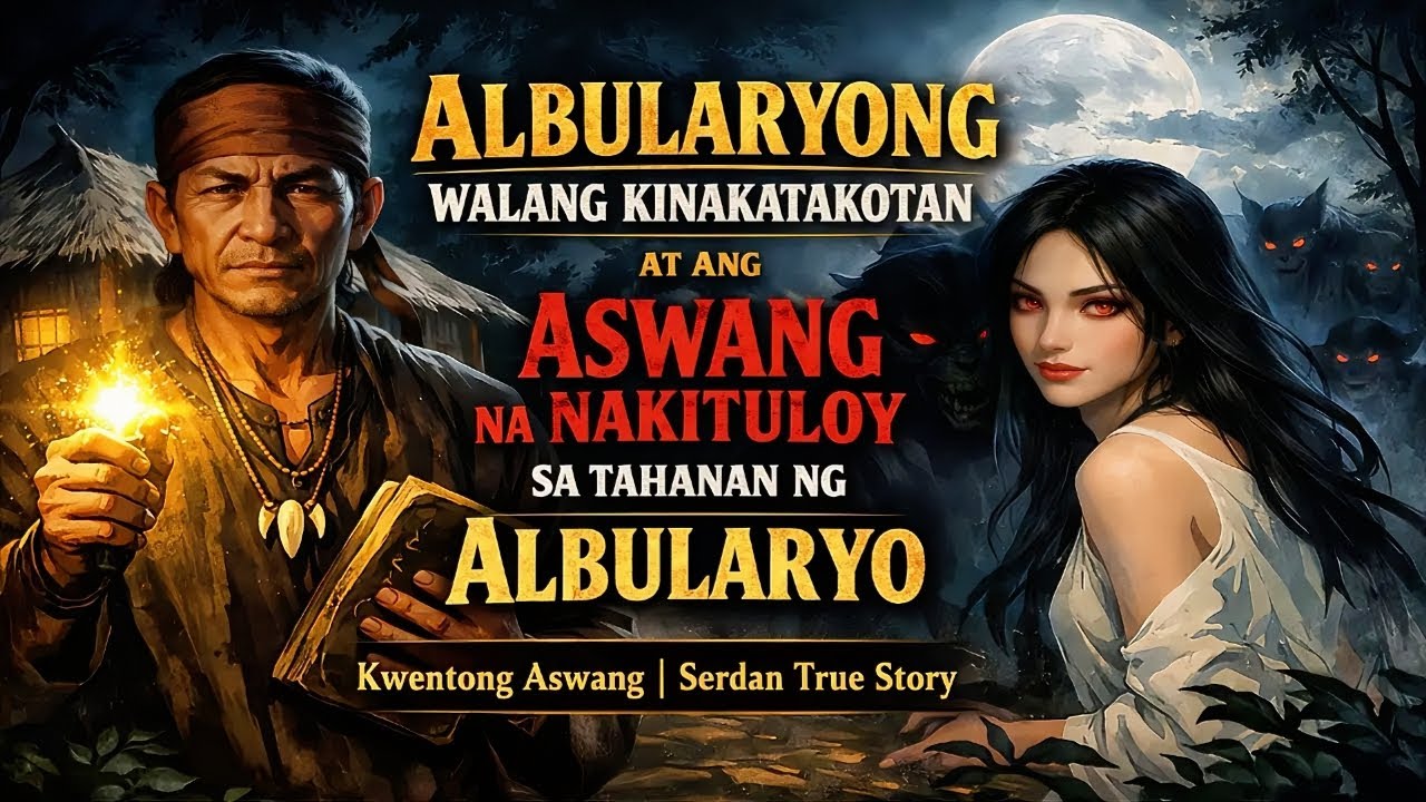 ALBULARYONG WALANG KINAKATAKOTAN AT ASWANG NA NAKITULOY SA TAHANAN NG ALBULARYO  | Aswang True Story