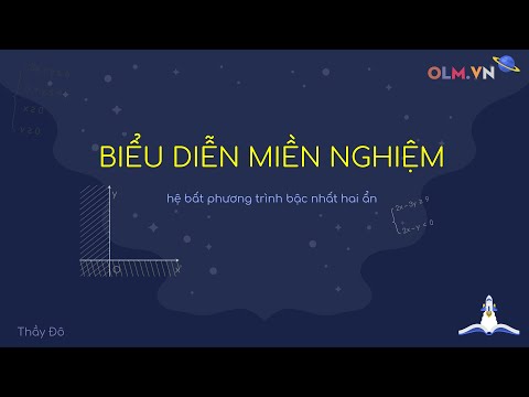 Video Biểu diễn miền nghiệm của hệ bất phương trình bậc nhất... - youtube