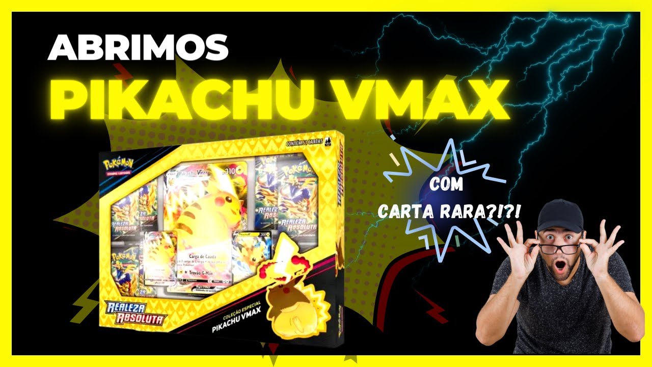 ABRINDO BOX - PIKACHU EX - COLEÇÃO LENDÁRIOS - POKÉMON 