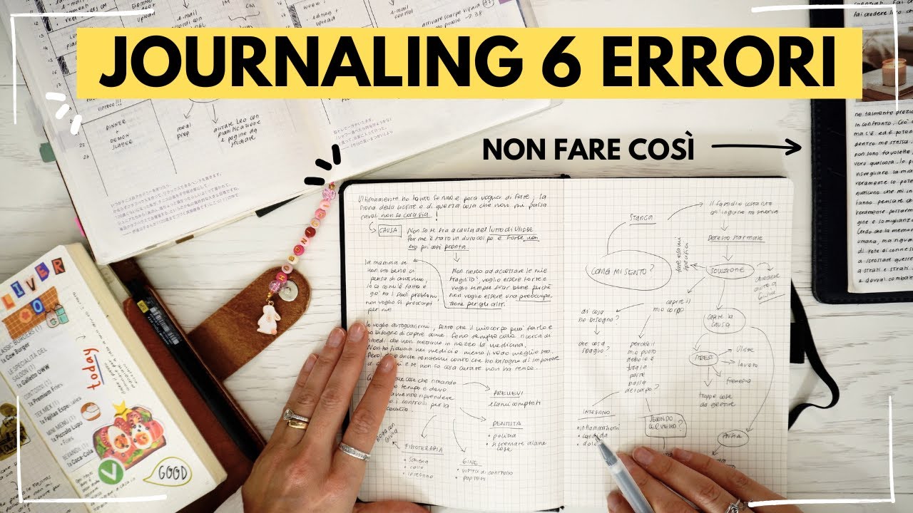 Perché non riesci a scrivere nel tuo diario? Ecco dove sbagli!