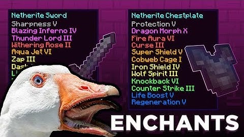 Minecraft Custom Enchants Gameplay