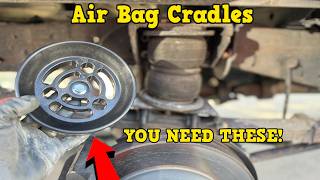 EVERY Airbag Setup Needs These! | Air Bag Cradle Install F-250