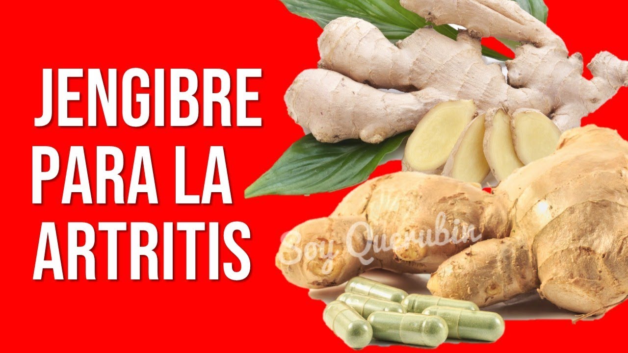 Artritis jengibre consumir para la como el