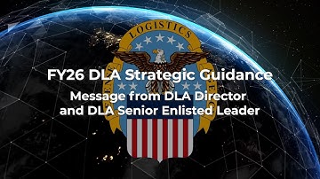 FY26 DLA Strategic Guidance (Open Captions)