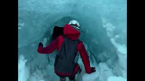 beautiful ice cave 🥶🥶#short video