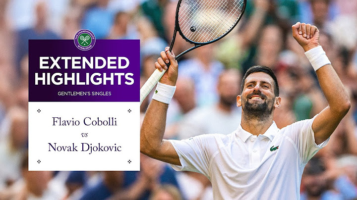 Can he beat his idol? | Flavio Cobolli vs Novak Djokovic | Extended Highlights | Wimbledon 2025