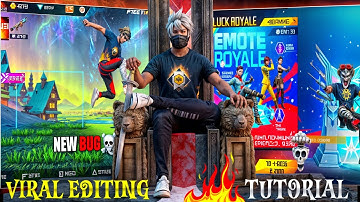 💥VIRAL EDITING TUTORIAL LIKE @BONEX4_FF🔥💀 free fire new short editing tutorial🔥