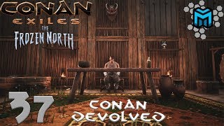 Conan Exiles- The Frozen North (Conan Devolved X03) EP37 | Tannery!