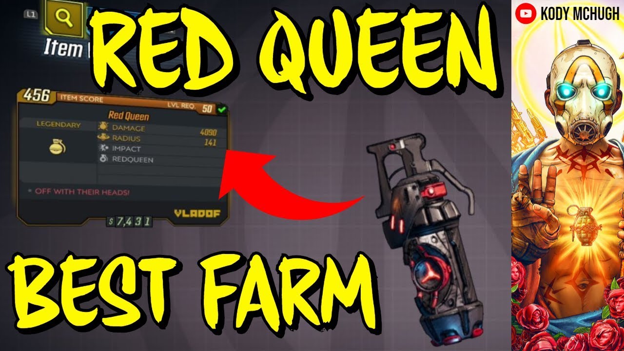 Red Queen Borderlands 3 Legendary Weapon Guide Best Farm Youtube Red Queen Borderlands 3 Legendary Weapon Guide Best Farm Youtube