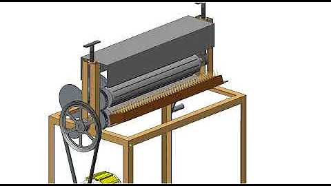 Banana fibre extracting