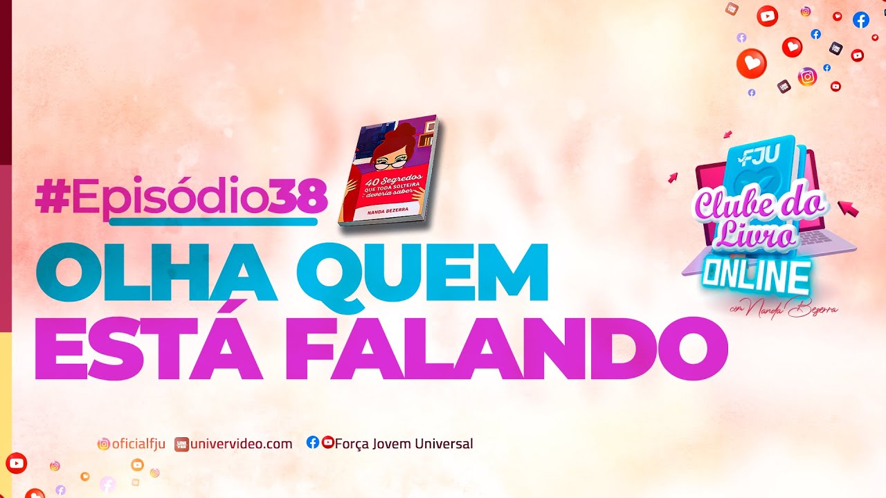 EPISÓDIO 38: OLHA QUEM ESTÁ FALANDO #clubedolivro