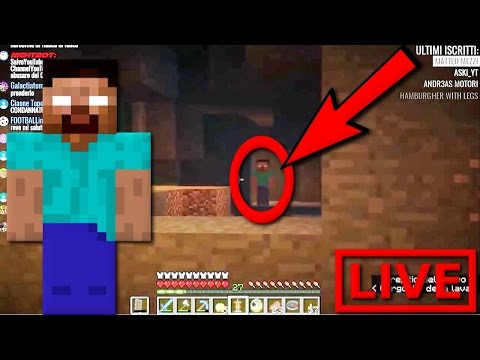 SARA' CAMBIATO QUALCOSA? - MINECRAFT 1.11 - HEROBRINE (NO MOD) - LIVE ITA - SARA' CAMBIATO QUALCOSA? - MINECRAFT 1.11 - HEROBRINE (NO MOD) - LIVE ITA