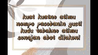 Sewates Kerjo - Happy Asmara (COVER) || Lirik Lagu
