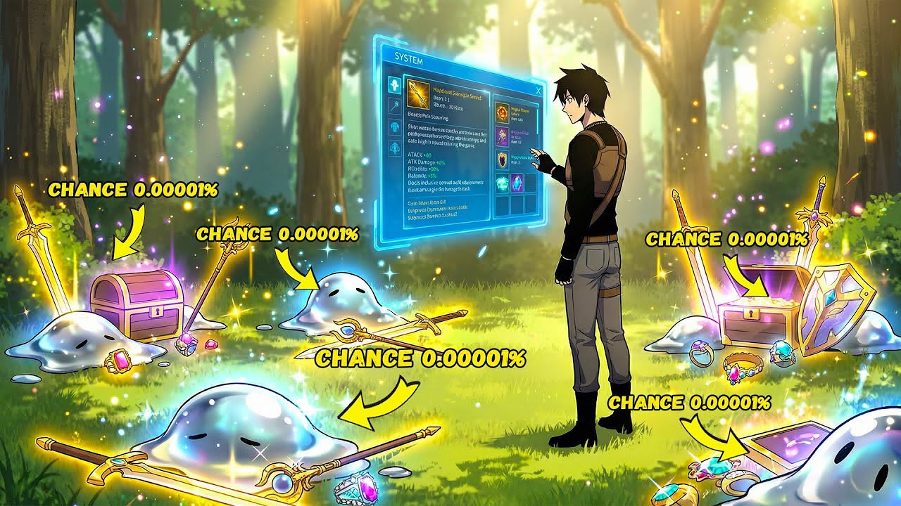 ดวงคูณร้อย ทำให้เขาเก็บไอเทมเทพได้แม้จากมอนสุดกาก - สรุปมังงะ