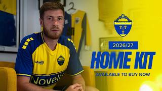 2026/27 Warrington Town home kit revealed