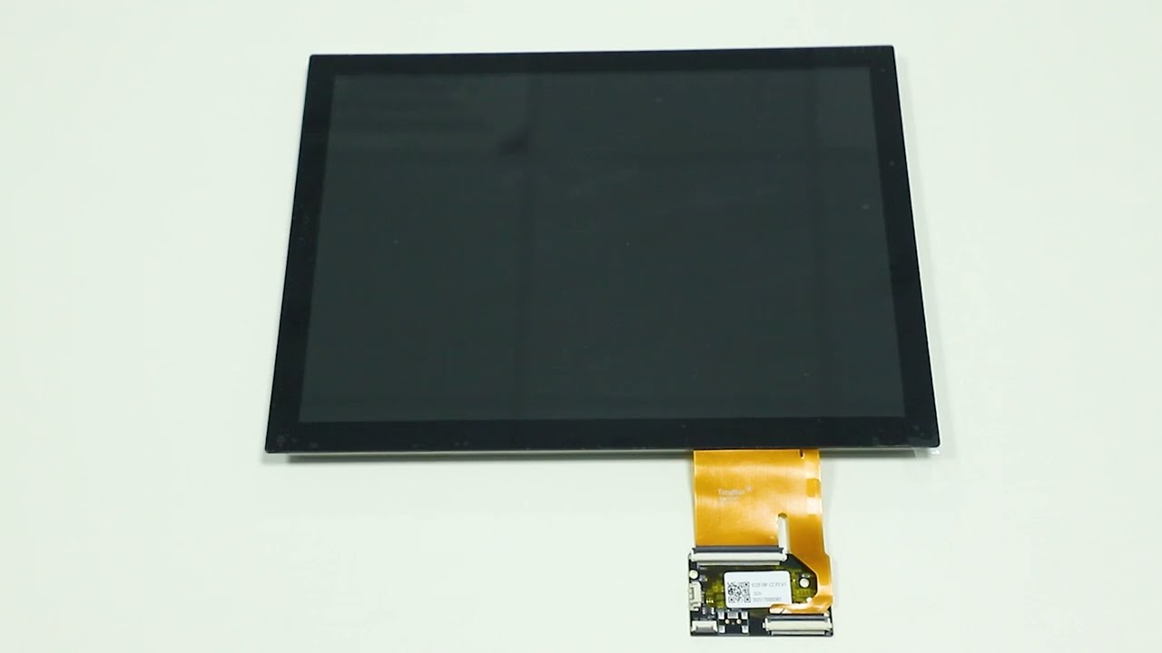 12.1 Inch IPS TFT LCD Display Wide Temperature 1024x768 Resolution With Capacitive Touch Screen