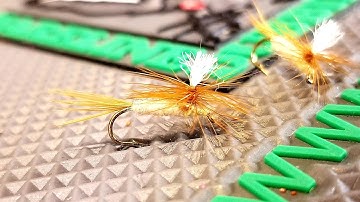 LIVE Bench Side Pop Up, Hareline Dubbin Fly Tying Kit, Light Cahill Parachute