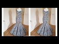 How To Make Panel Mermaid Dress/Ball Gown