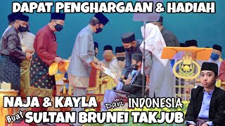 SULTAN BERI HADIAH..SEMUA MENANGIS HARU PENAMPILAN NAJA & KAYLA DI BRUNEI DARUSALAM