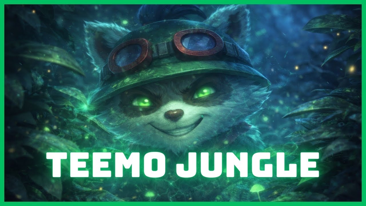 Jungle Teemo Gameplay | Stealth Ganks