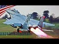 アフターバーナー全開！戦闘機 & 爆撃機のフルパワー離陸