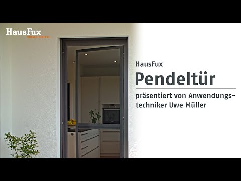 Video: Pendeltür: Eine Kombination aus Stil und Qualität