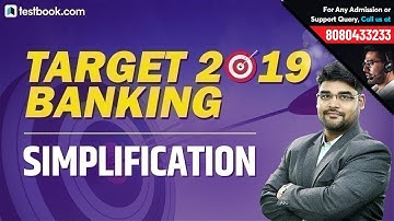 Target 2019 Banking | Simplification Problems for All Banking Exams | Math Tricks | Utkarsh Sir