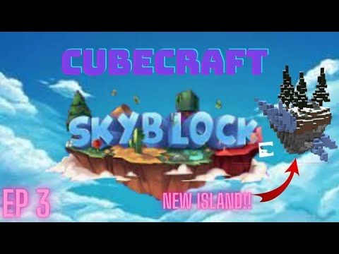 NEW MINECRAFT CUBECRAFT SKYBLOCK SERVER FOR PE #cubecraft #craftersmc # ...