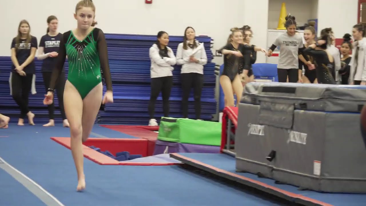 Girls Gymnastics: Norwalk, Staples, St Joseph, Trumbull at Westport YMCA Gym (01/22/2025)