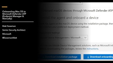 Onboarding MacOS to Microsoft Defender ATP using Microsoft Endpoint Manager