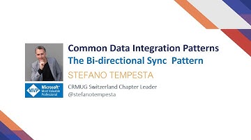 Common Data Integration Patterns - The Bi-directional Synchronization Pattern