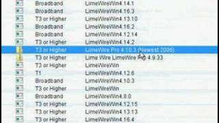 How To Download LimeWire PRO for FREE From Basic