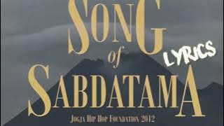 Jogja Hip Hop Foundation | Song of Sabdatama Lyrics