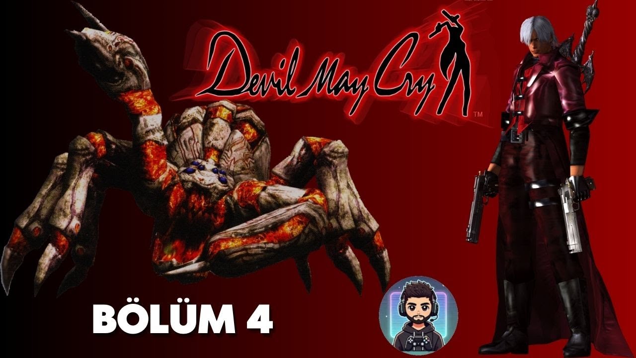 The Spider Boss Regrets His Return! - Devil May Cry 1 Turkish